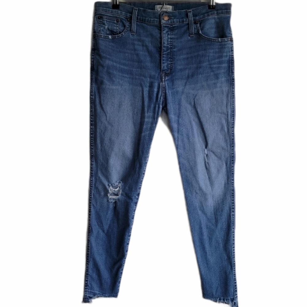 Madewell Skinny Ripped Jeans